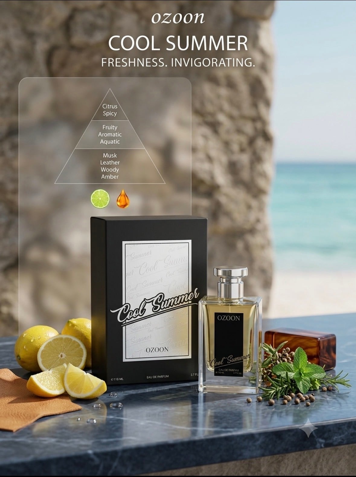 عطر رجالي ماركة (ozoon)