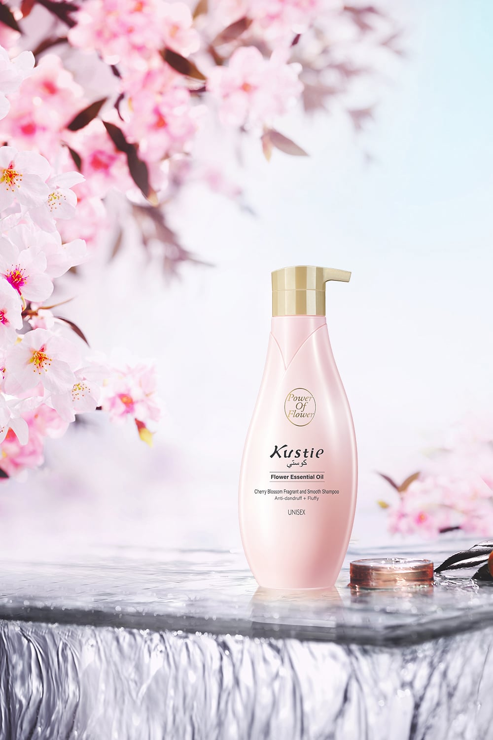 شامبو  ( Cherry Blossom Fragrant and Smooth)