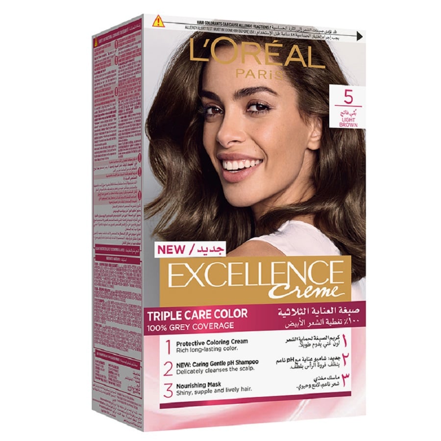 L'Oréal Paris L'Oréal Paris Excellence Creme Hair Color 5 Light brown