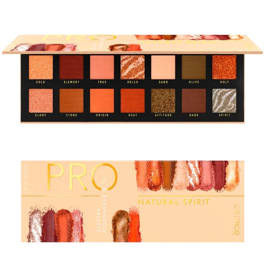 Eyeshadow palette Pro Natural Spirit Slim (010 Neutral Elements)