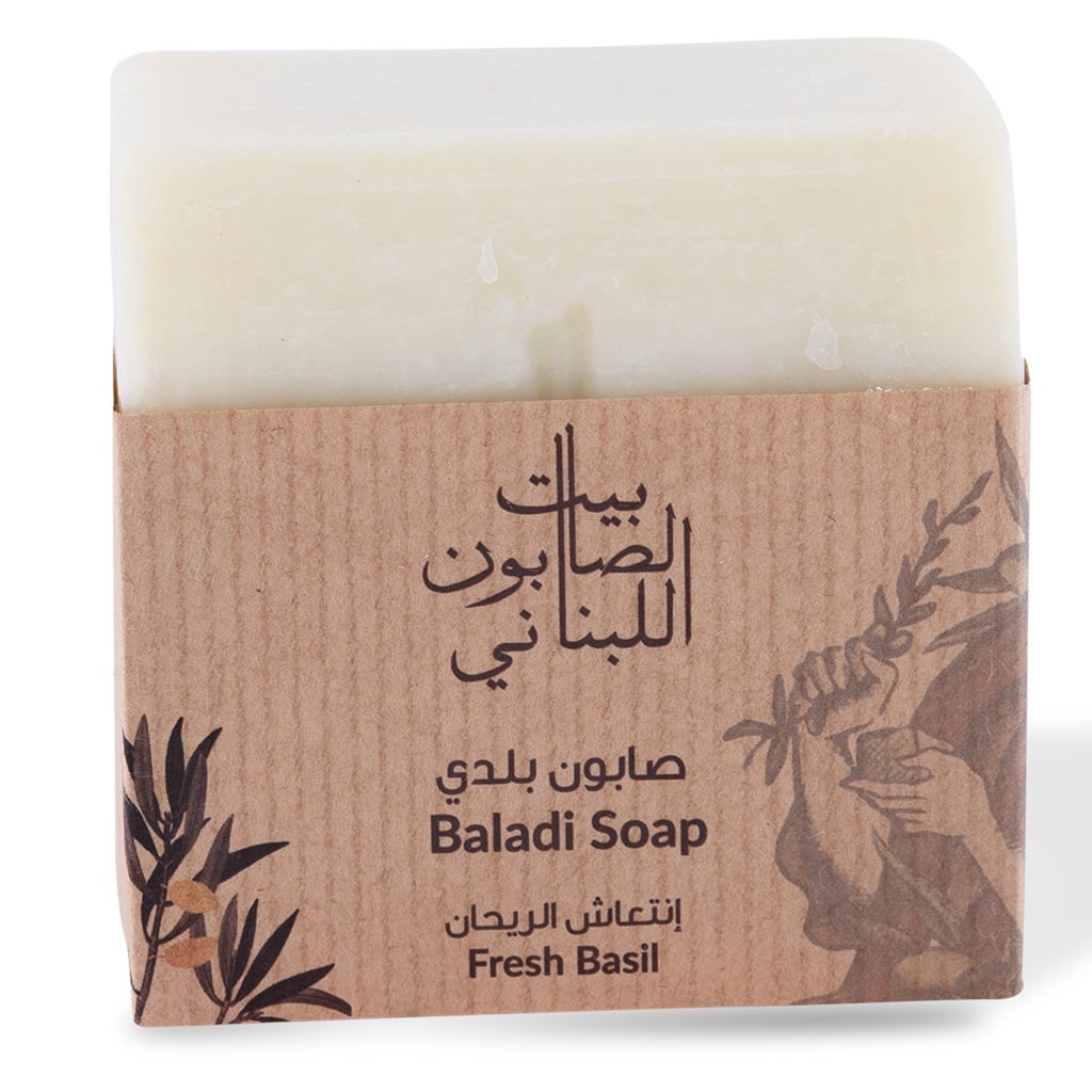 صابون بلدي بالريحان 210 غم