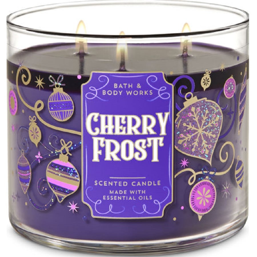 Cherry Frost 3 Wick Scented Candle 411 g