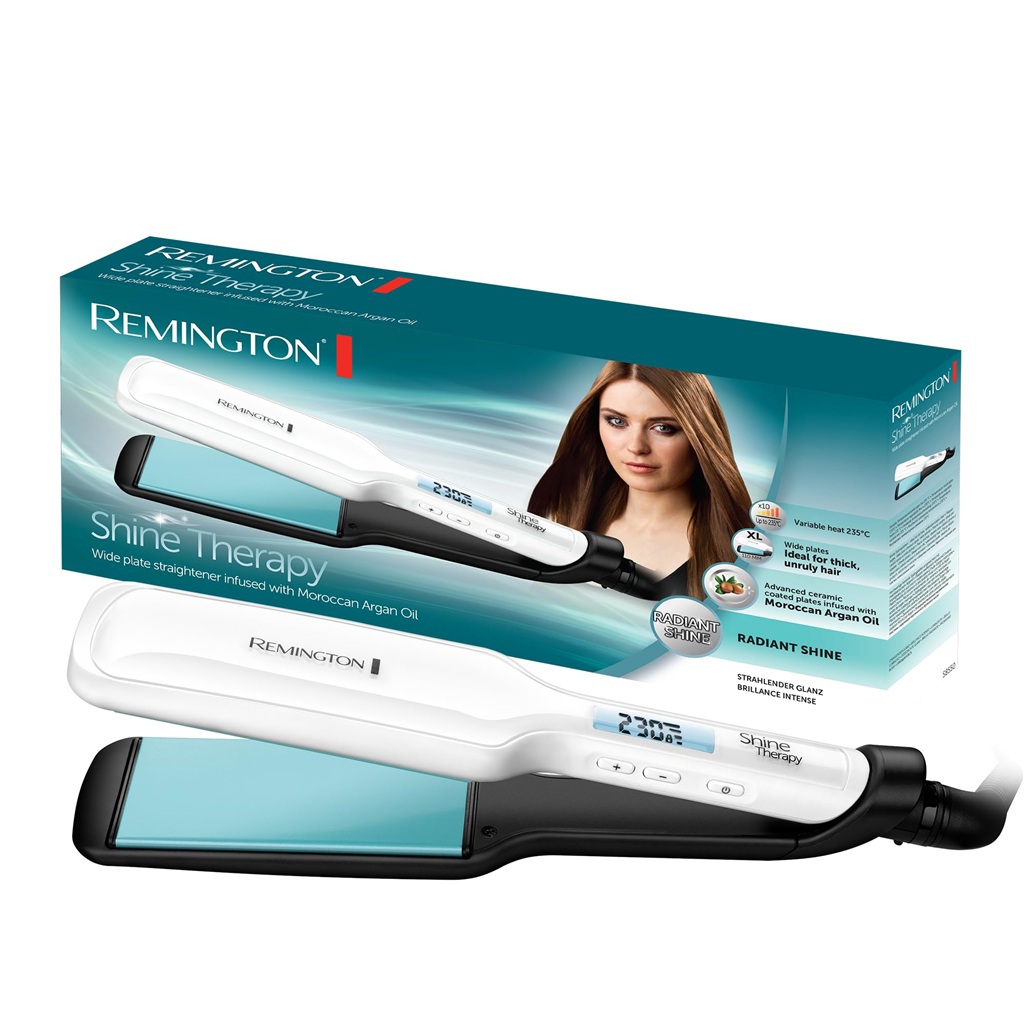 Shine Therapy Wide Plate Straightener S8550-1