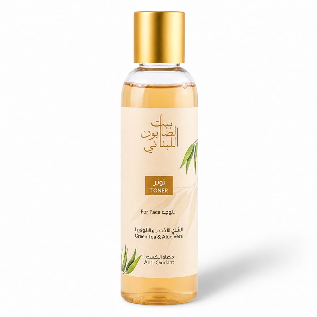 تونر للوجه بالشاي الأخضر والألوفيرا 150 مل