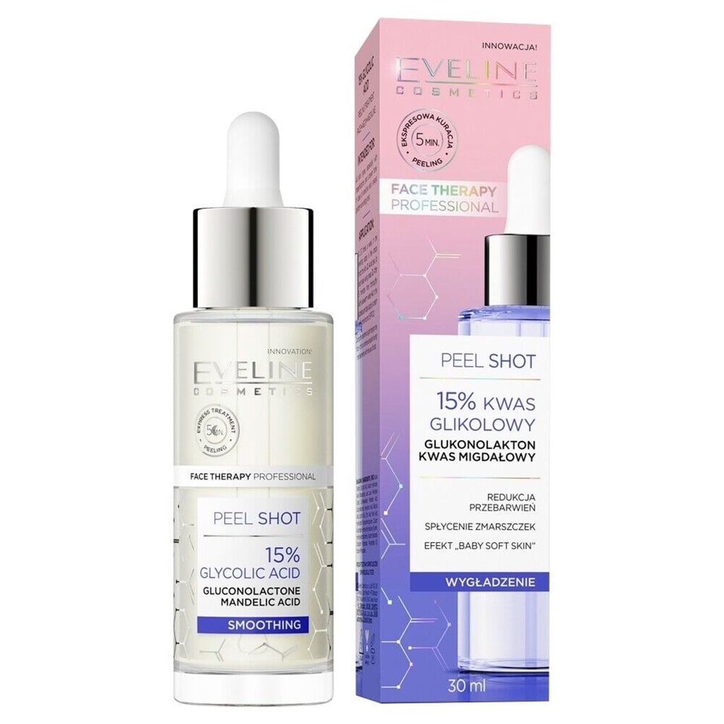 سيروم شوت تريتمنت بحمض الجليكوليك 15% للوجه والرقبة ومنطقة الصدر 30 مل.