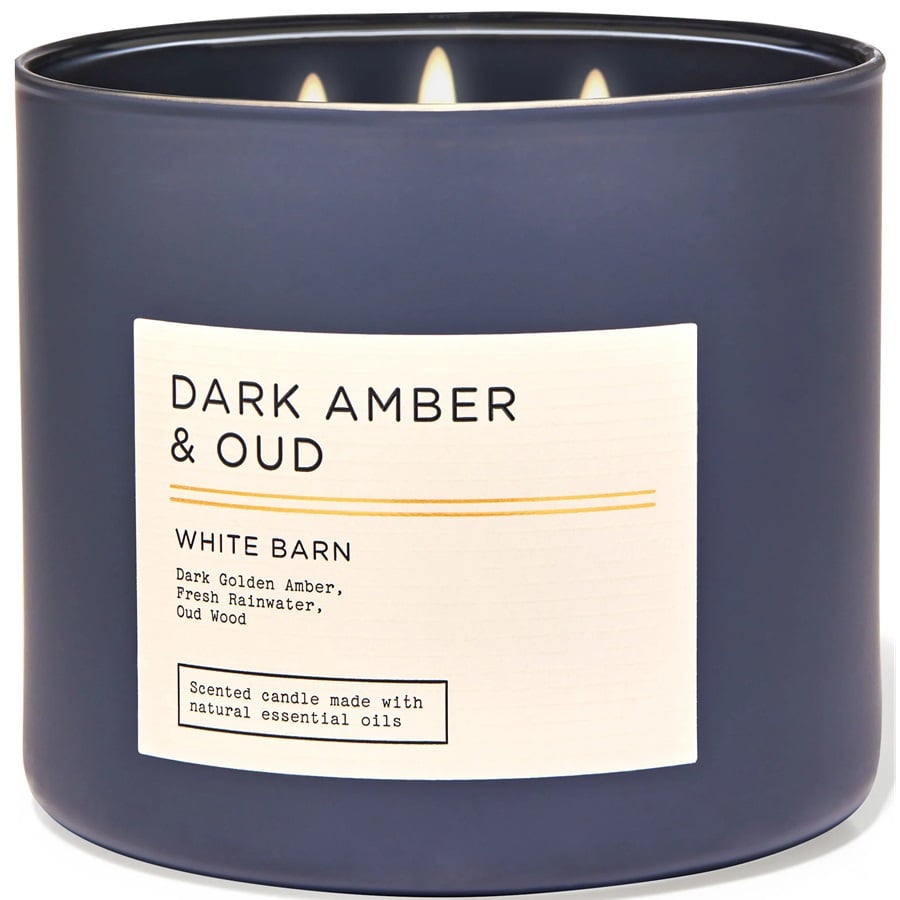 Dark Amber & Oud scented candle 411 g