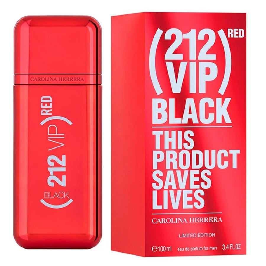 عطر 212 في آي بي بلاك (الإصدار الأحمر) 100 مل
