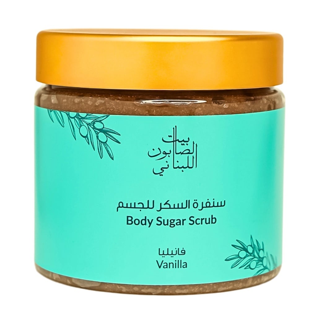 سكراب الجسم بالسكر والفانيليا 500 غم