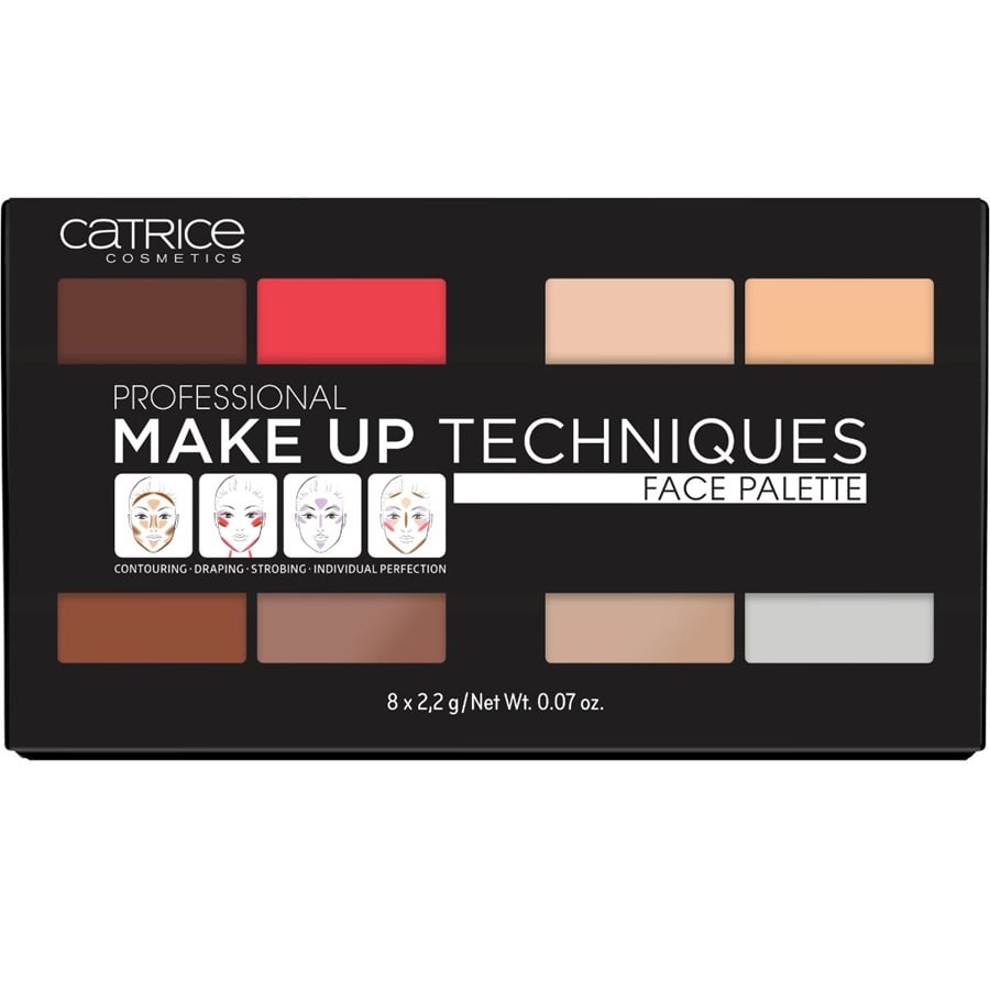 Professional Make Up Techniques Face Palette 010