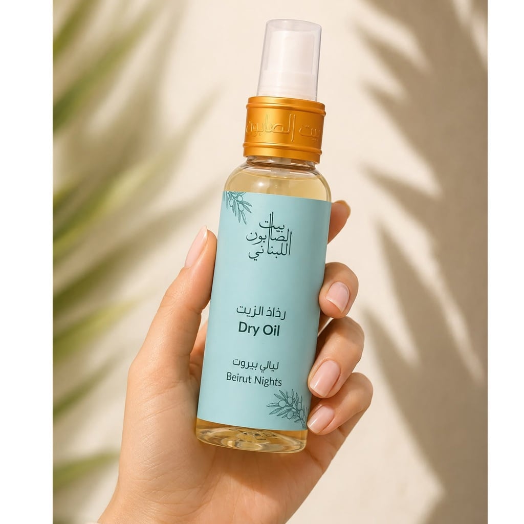 زيت الجسم المعطر ليالي بيروت 80 مل-1