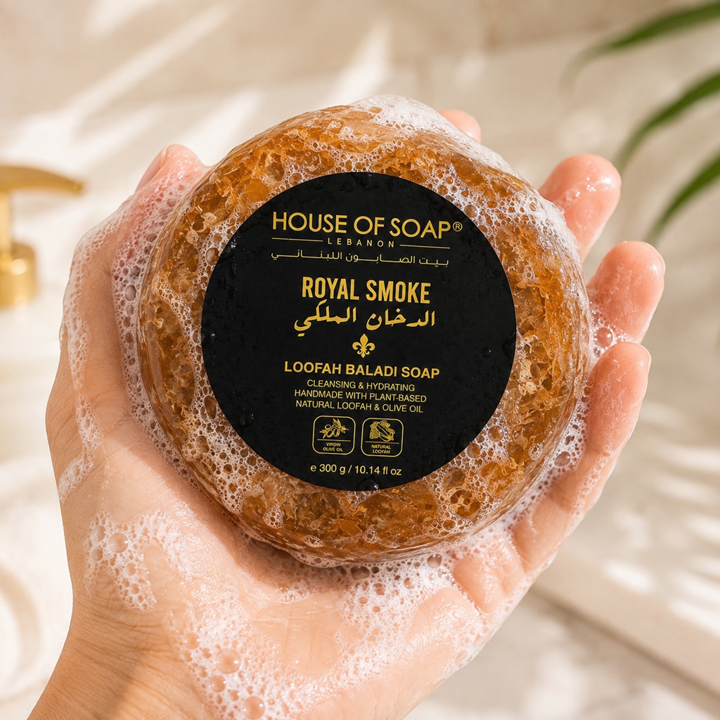 Royal Smoke Loofah Soap 300 g-1