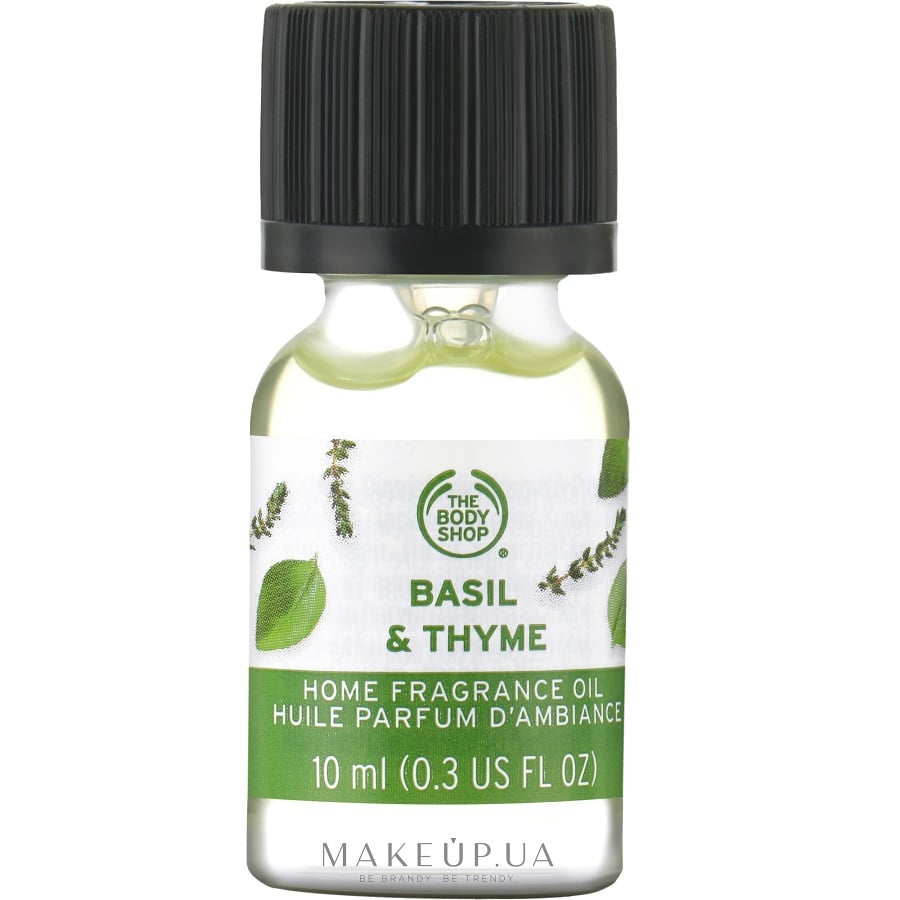 زيت عطري منزلي بالريحان والزعتر 10 مل