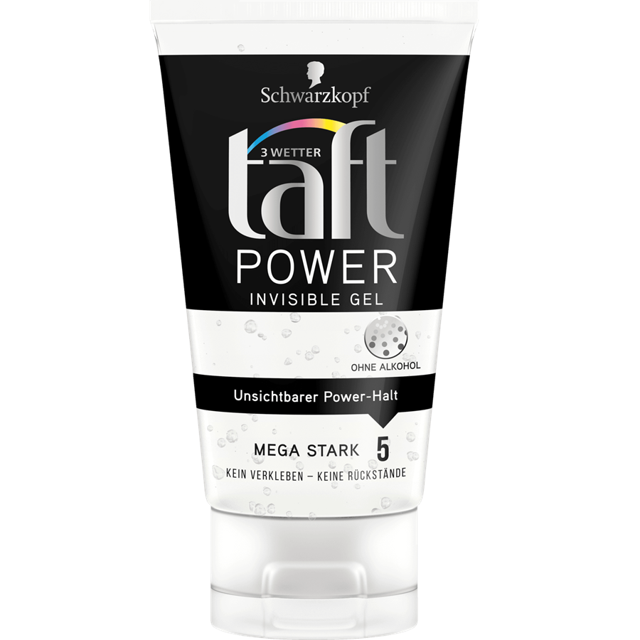 جل تثبيت الشعر تافت باور انفيزيبل 5, 150 مل