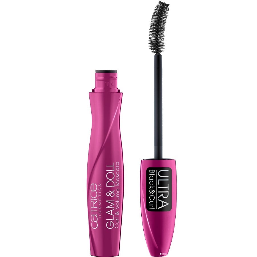 Glamour Doll Curl & Volume Mascara (010 Ultra Black) 10 ml