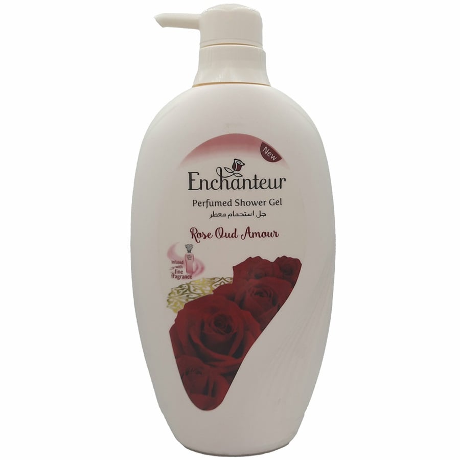 جل الاستحمام المعطر روز عود امور 550 مل