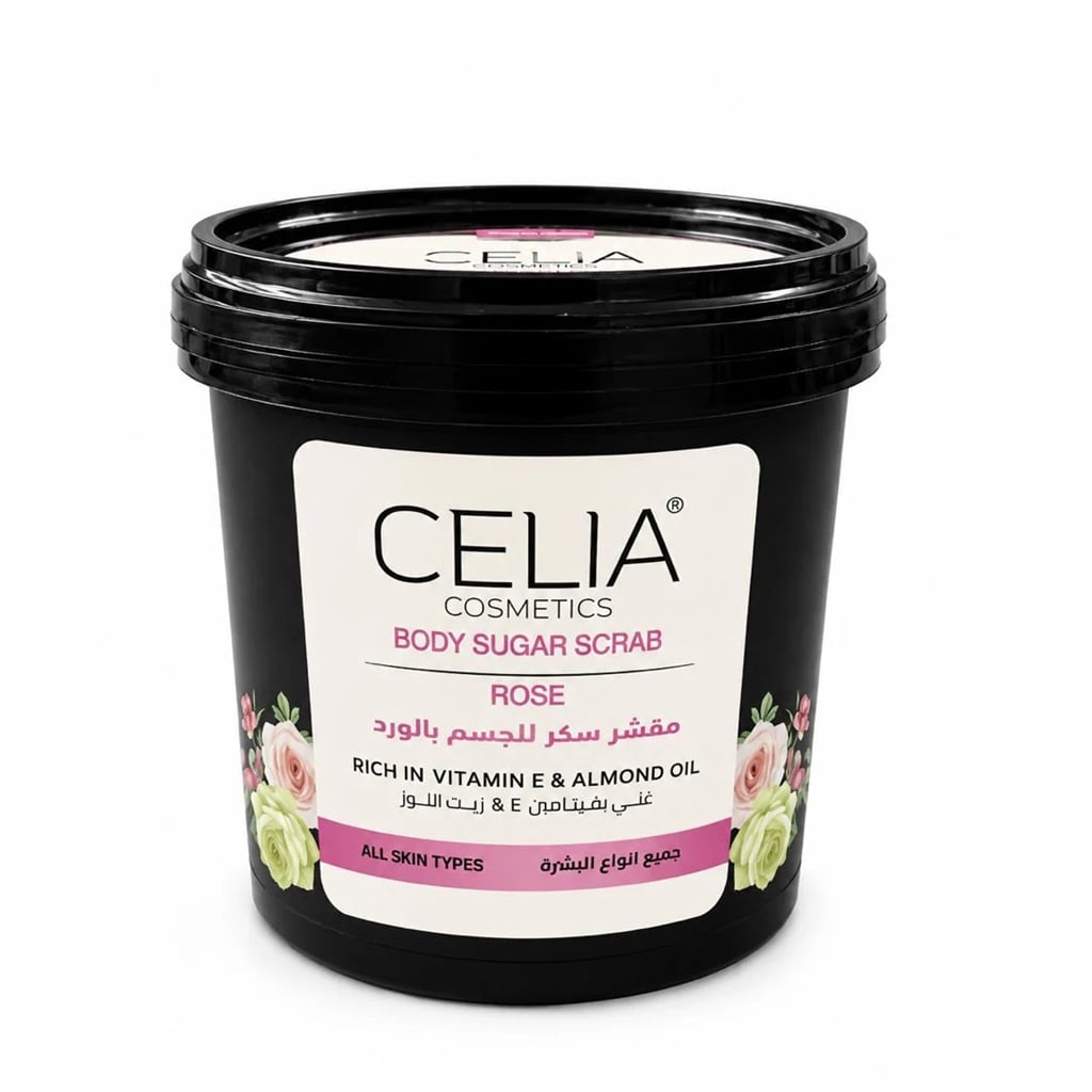 Body Sugar Scrub Rose 600 g