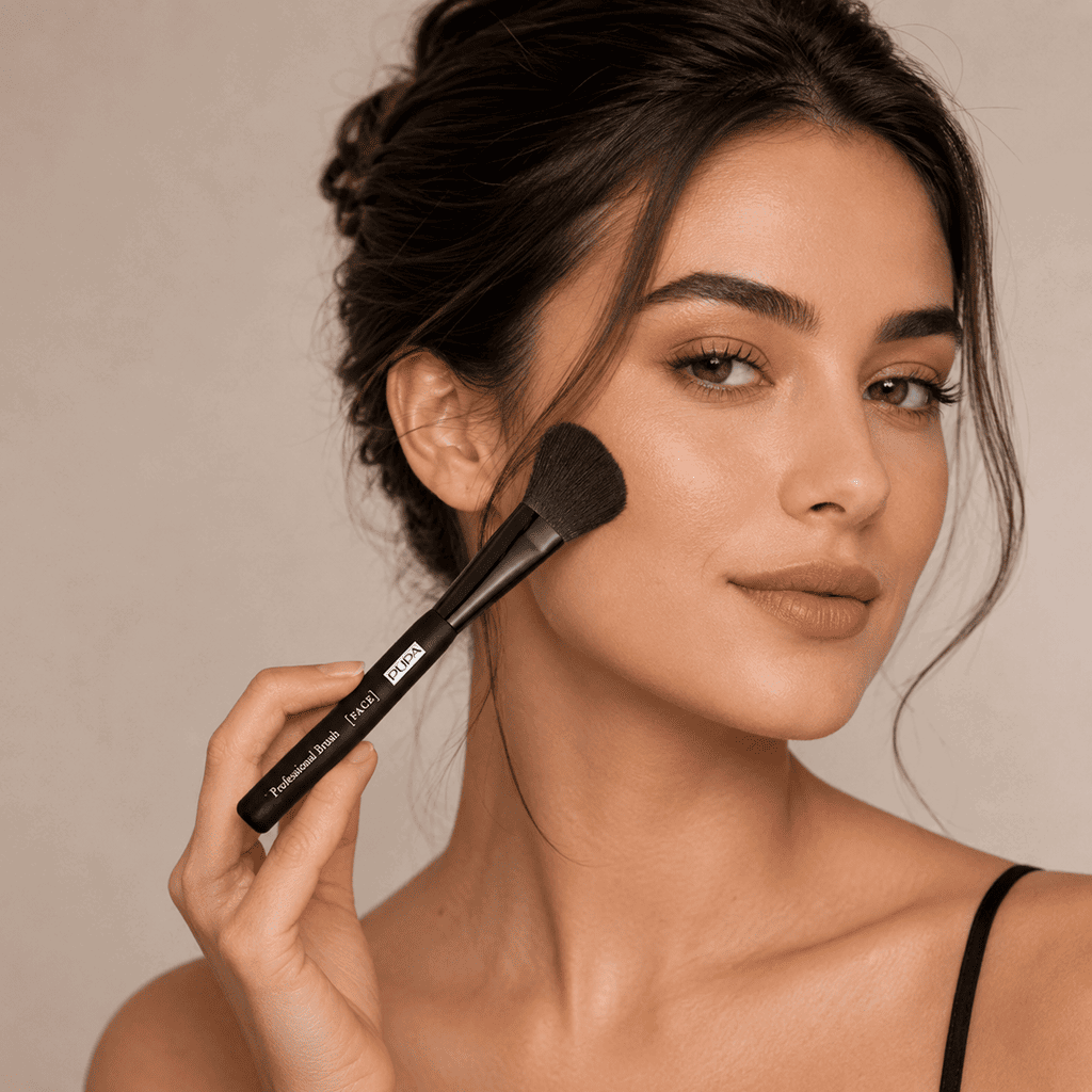 فرشاة احمر خدود بطرف مائل-1