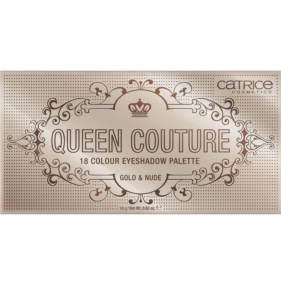 Queen Couture Eyeshadow Palette Gold & Nude 18 g