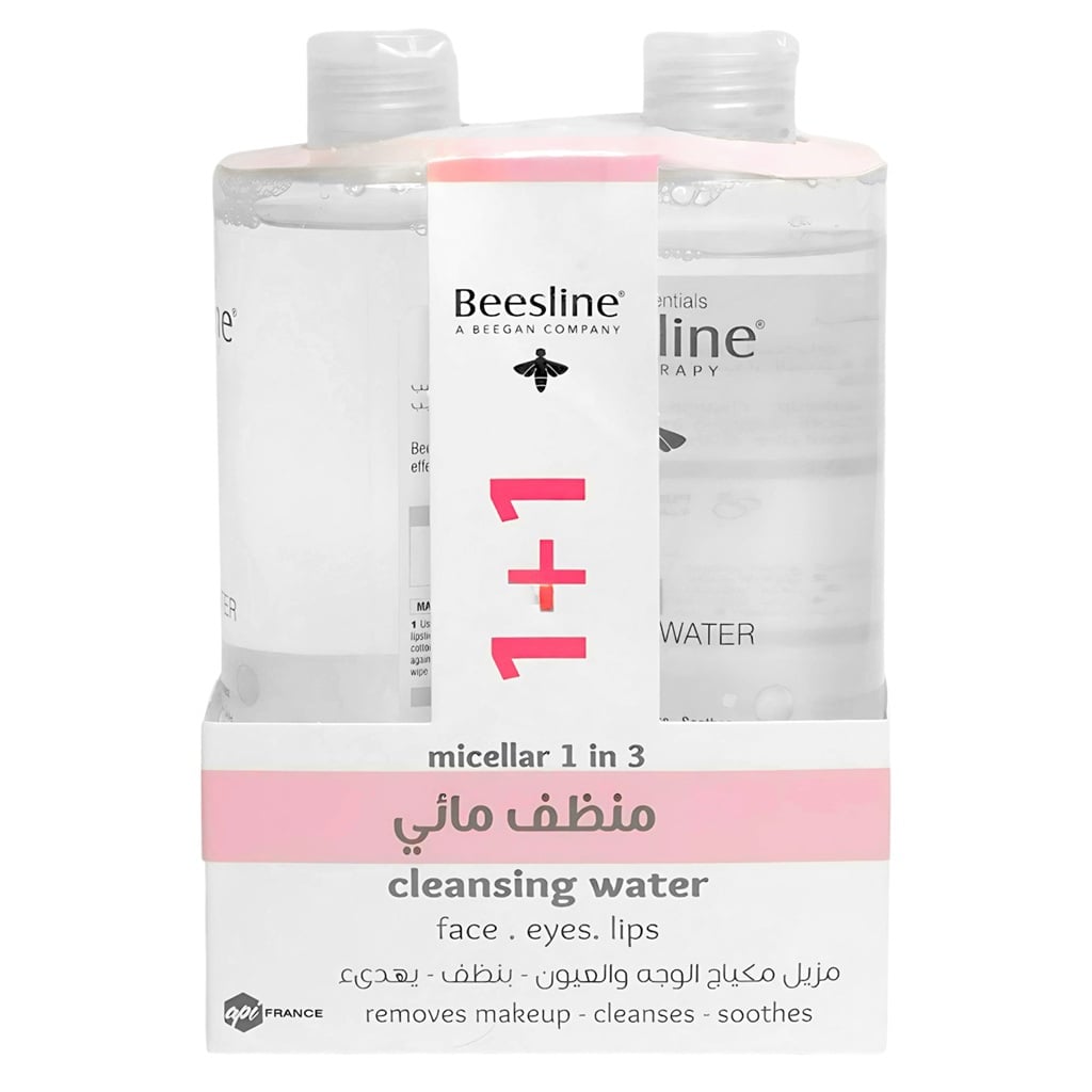 ميسيلار 3 في 1 مزيل للماكياج 400 مل (1+1)
