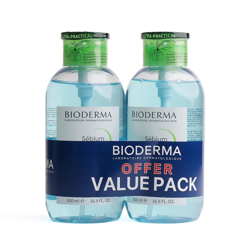 Micellar moisturizer for combination and oily skin 500 ml, 1+1