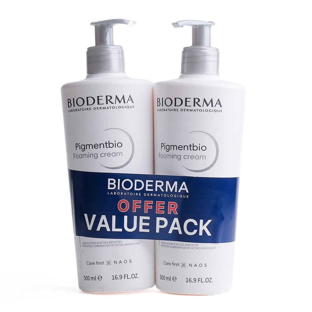 Pigmentbio Foaming Cream Brightening Cleanser 500 ml, 1+1