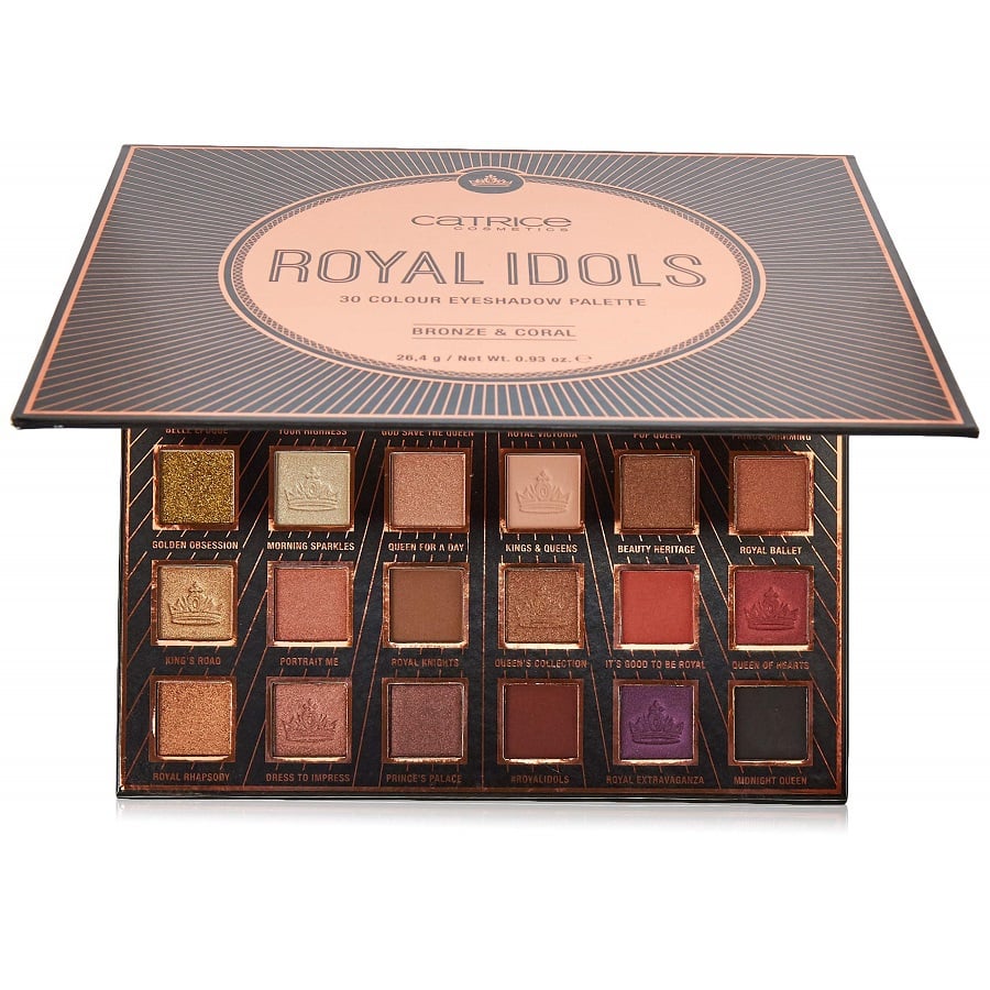 Royal Idols 30 Colour Eyeshadow Palette Bronze & Coral
