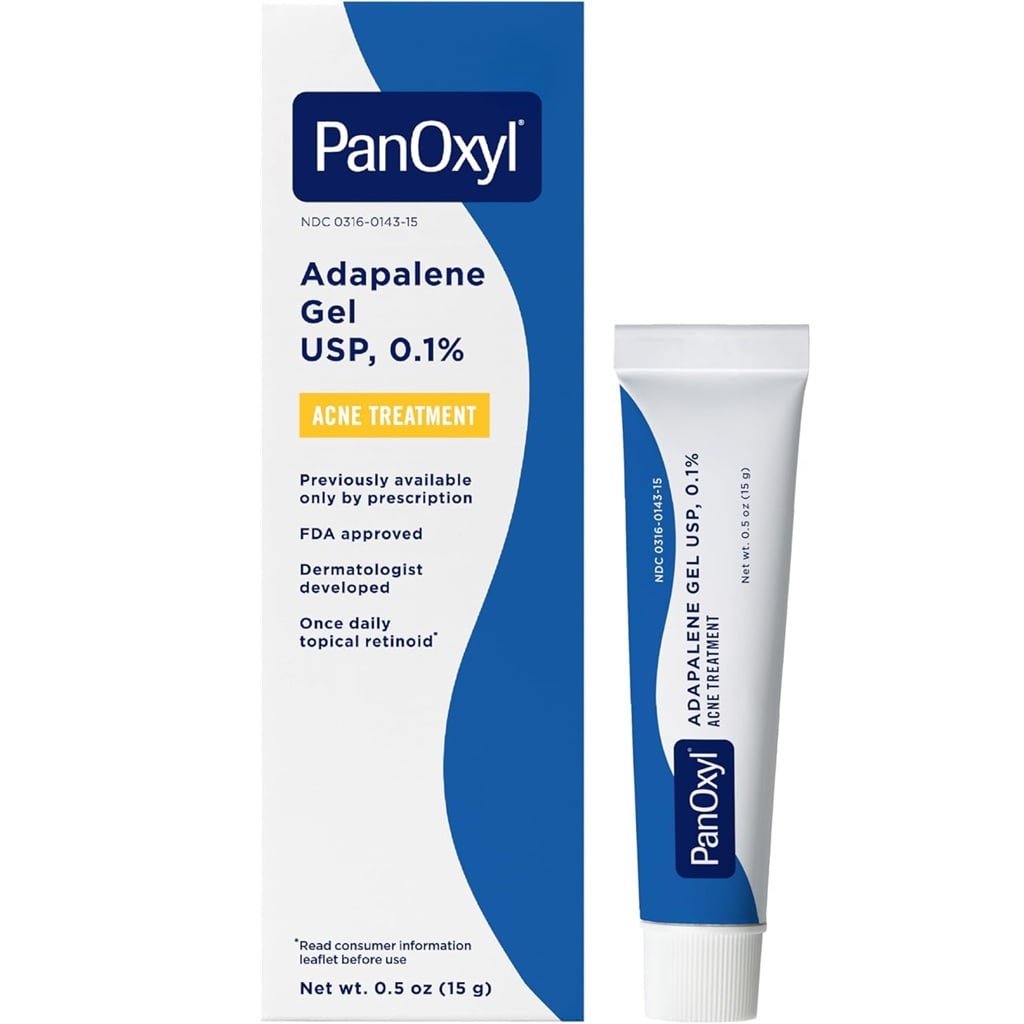 Adapalene Gel USP 0.1% Acne Treatment 15 g