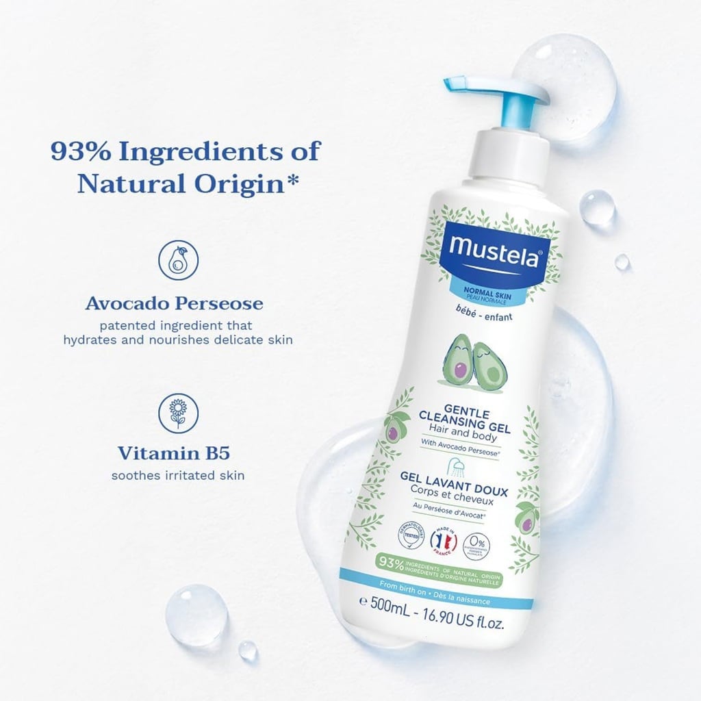 mustela Mustela Gentle Cleansing Gel 500 ml capacity: 500ml