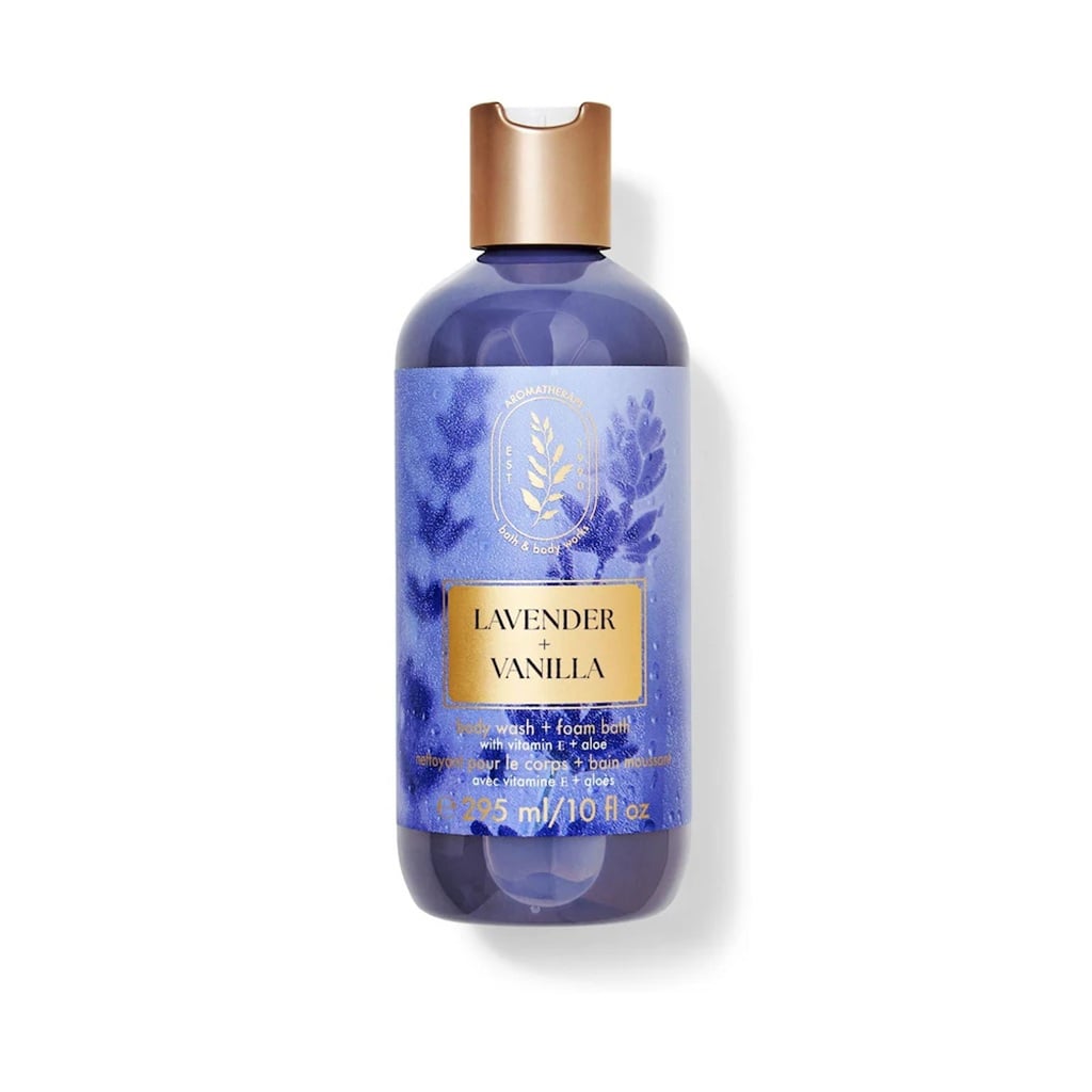 غسول الجسم الرغوي برائحة اللافندر والفانيليا 295 مل