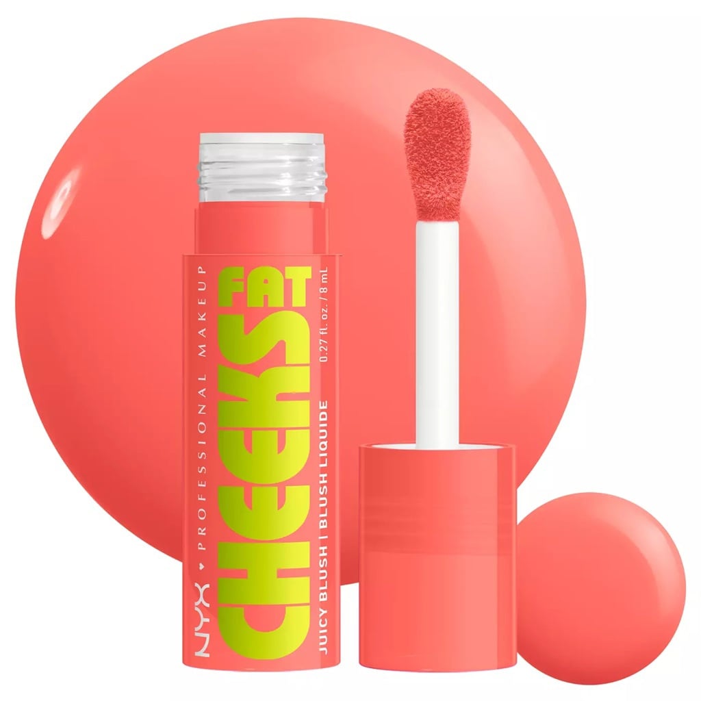 nyxprofessionalmakeup Nyxprofessionalmakeup Fat Cheeks Juicy Liquid Blush 01 Papaya Plump