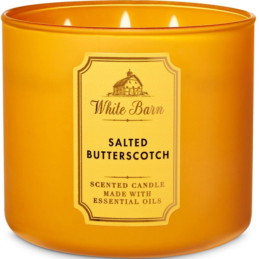 Salted Butterscotch 3 Wick Scented Candle 411 g