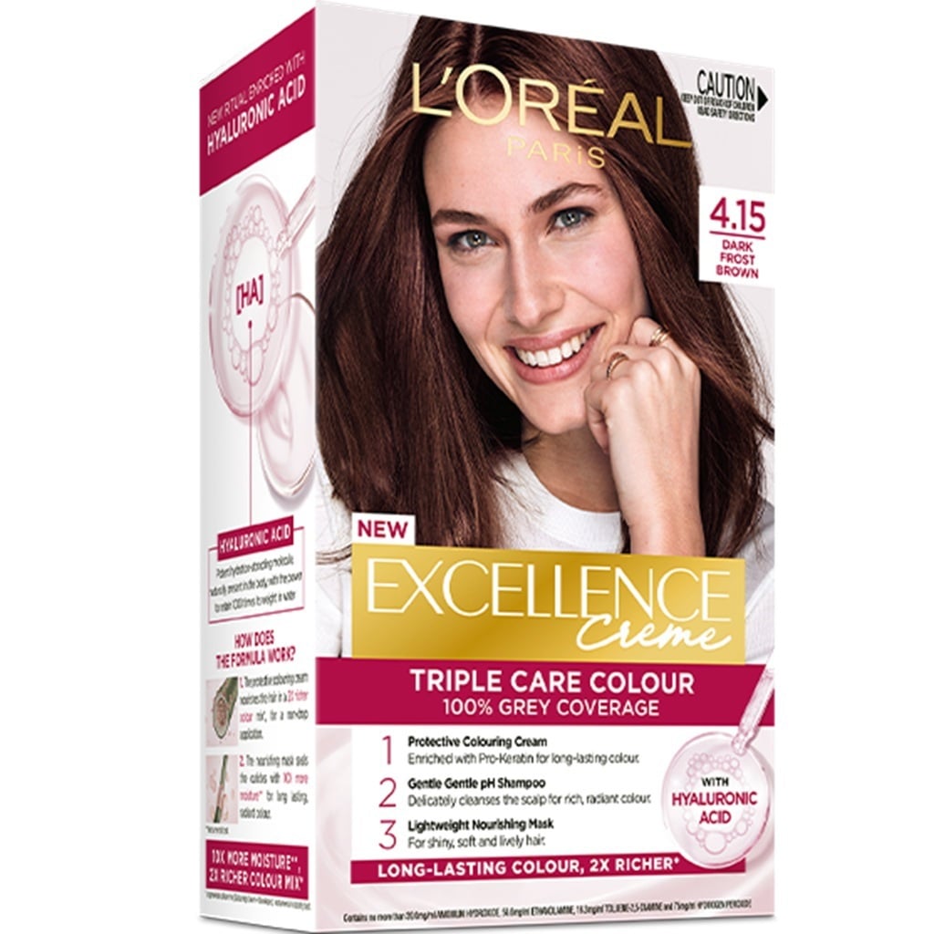 L'Oréal Paris L'Oréal Paris Excellence Creme Hair Color 4 15 Dark Frosted brown