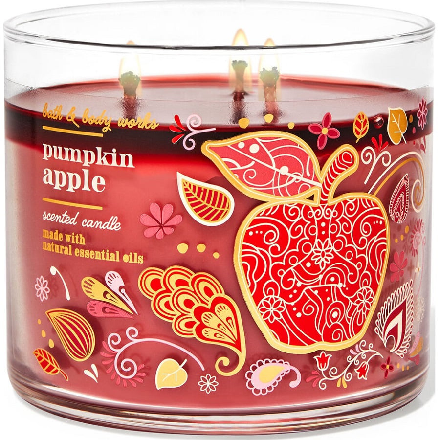 Pumpkin Apple 3 Wick Scented Candle 411 g