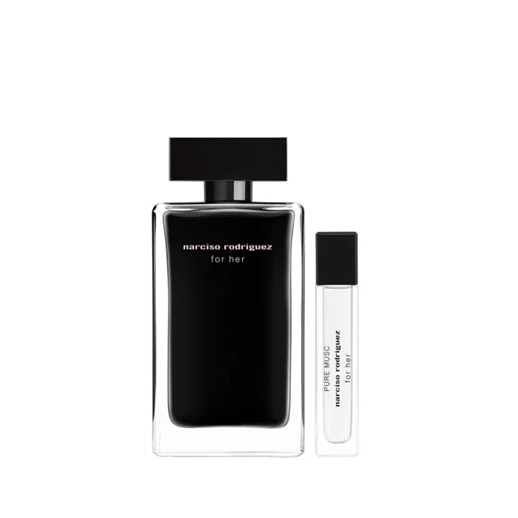 مجموعة هدايا عطر نارسيسو رودريغيز فور هير أودي بارفيوم قطعتين-1