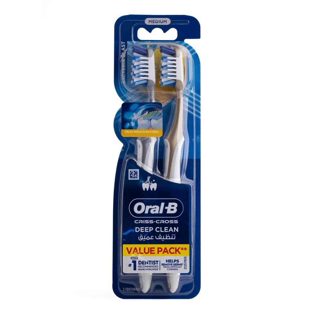 oral_b Oral_b Toothbrush Deep Clean 2 Pcs