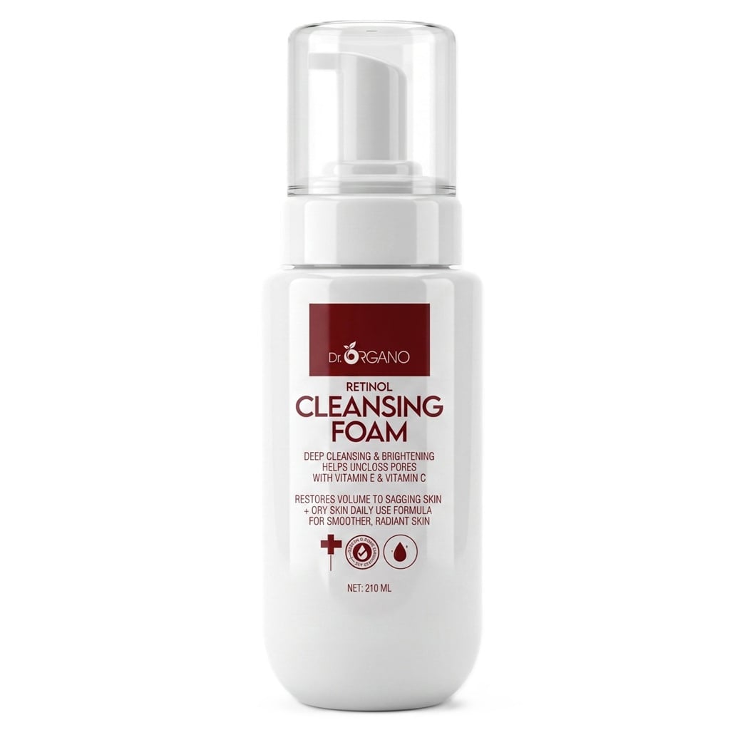 Dr.ORGANO Dr.ORGANO Retinol Cleansing Foam 210 FOAM210 210 ml capacity: 210ml