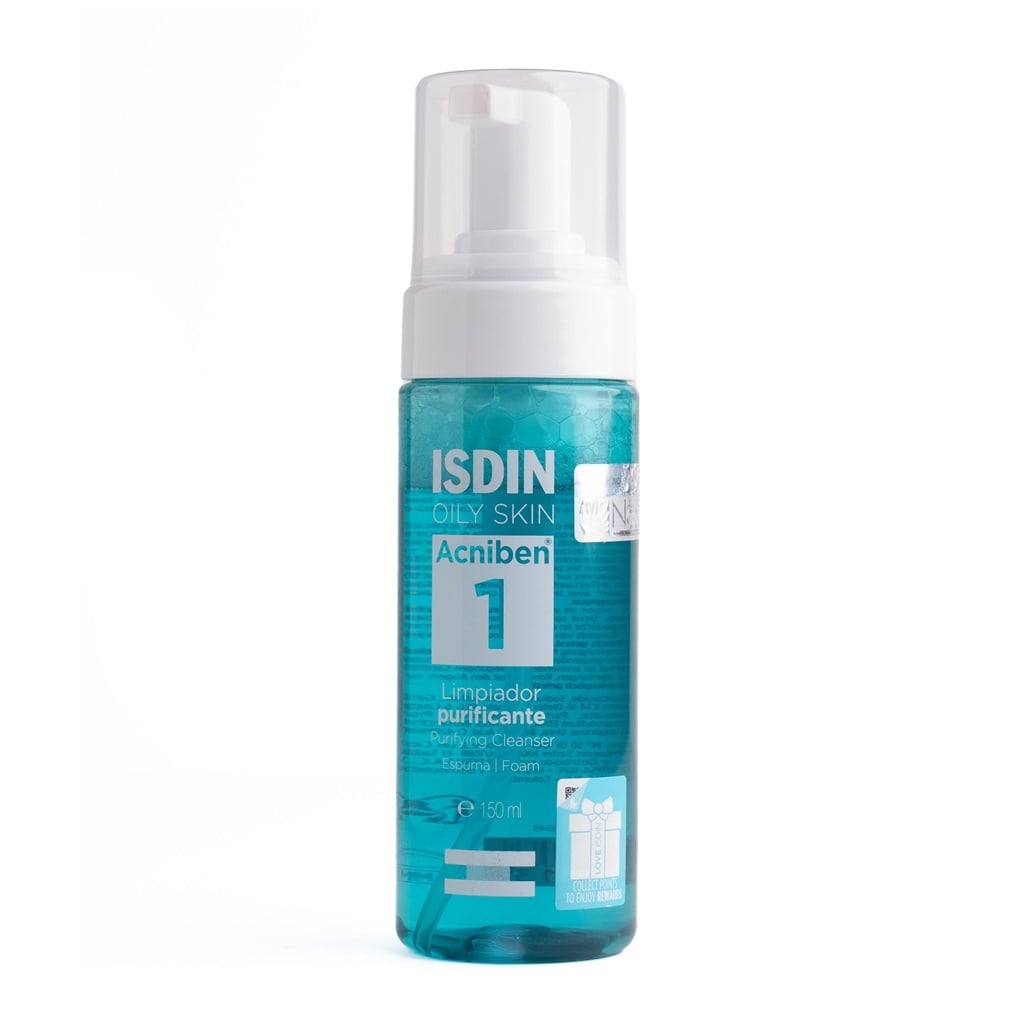 isdin Isdin Acniben Purifying And Cleansing Foam For Oily Skin 150 SKIN150 150 ml capacity: 150ml