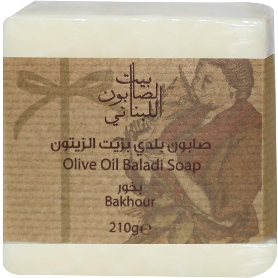 صابون بلدي بزيت الزيتون والبخور 210 غم