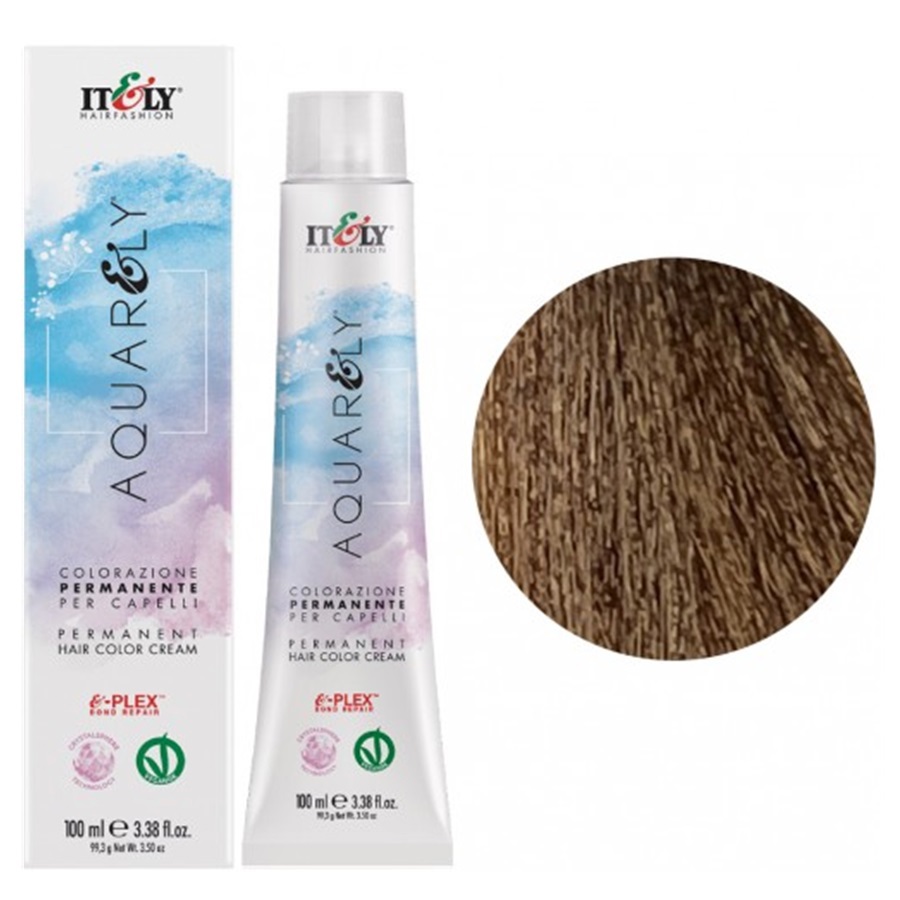 aquarely Aquarely Hair Color Cream 100 Light Blond 100 ml 8b beige light blond capacity: 100ml