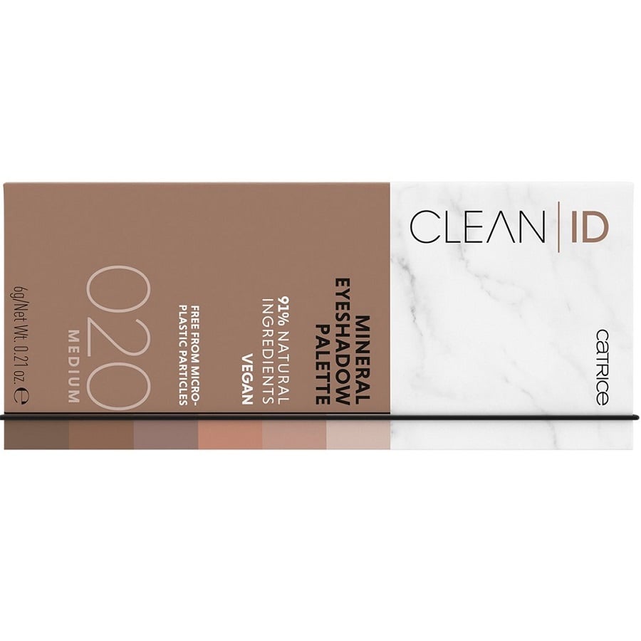 Clean ID Mineral Eyeshadow Palette 020 Medium 6 g