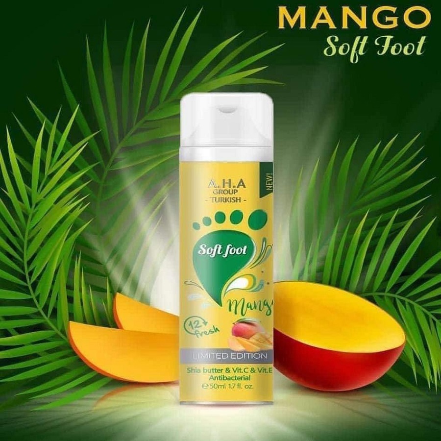 كريم القدم المنعش بالمانجو 50 مل