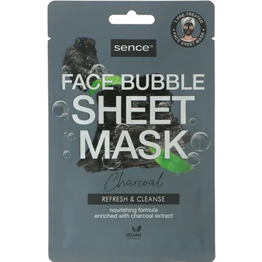 قناع الوجه الفقاعي بالفحم 20 مل