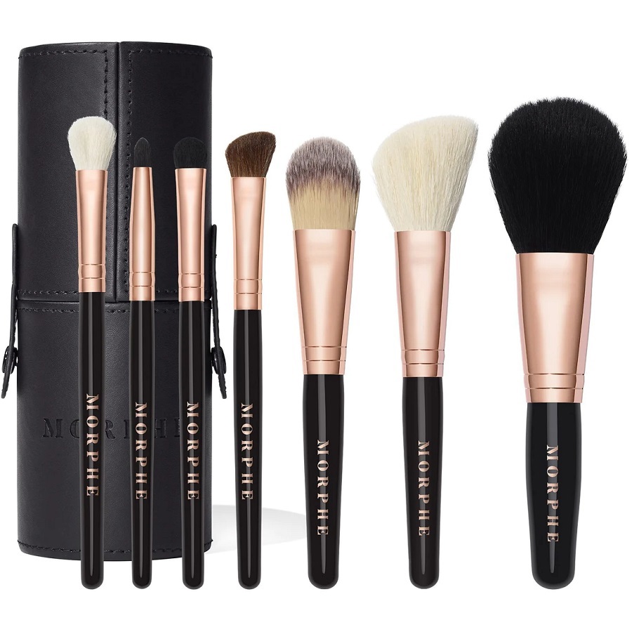 مجموعة فرش ماكياج روز بايس 7 قطع