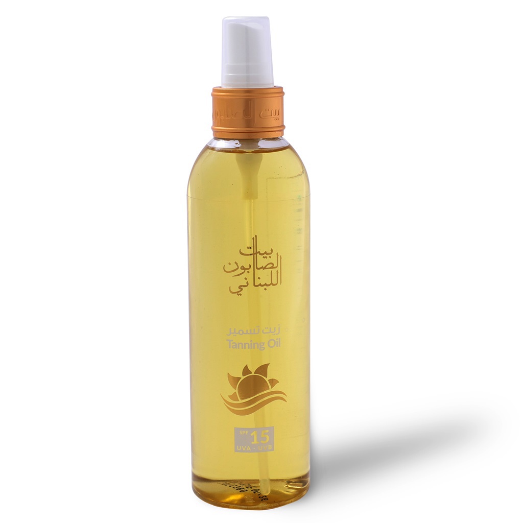 زيت تسمير البشرة بعامل حماية من الشمس 15، 250 مل