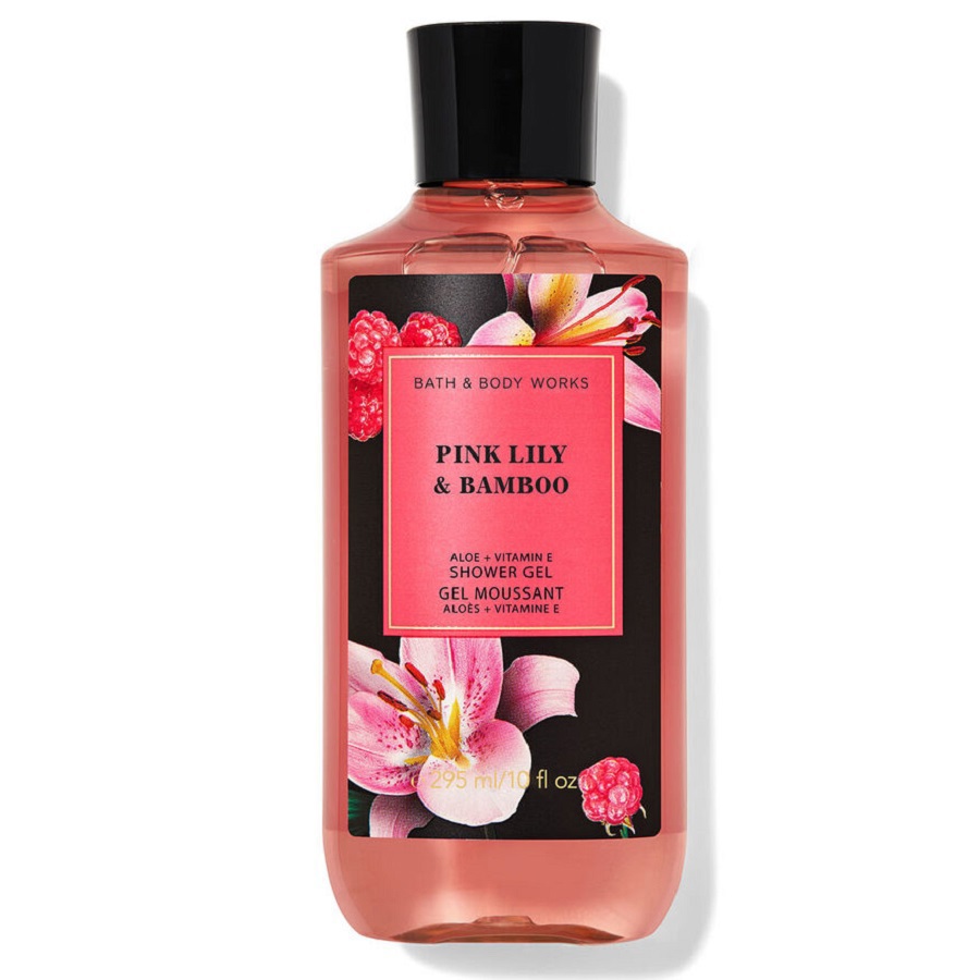 جل استحمام برائحة الزنبق الوردي والخيزران 295 مل