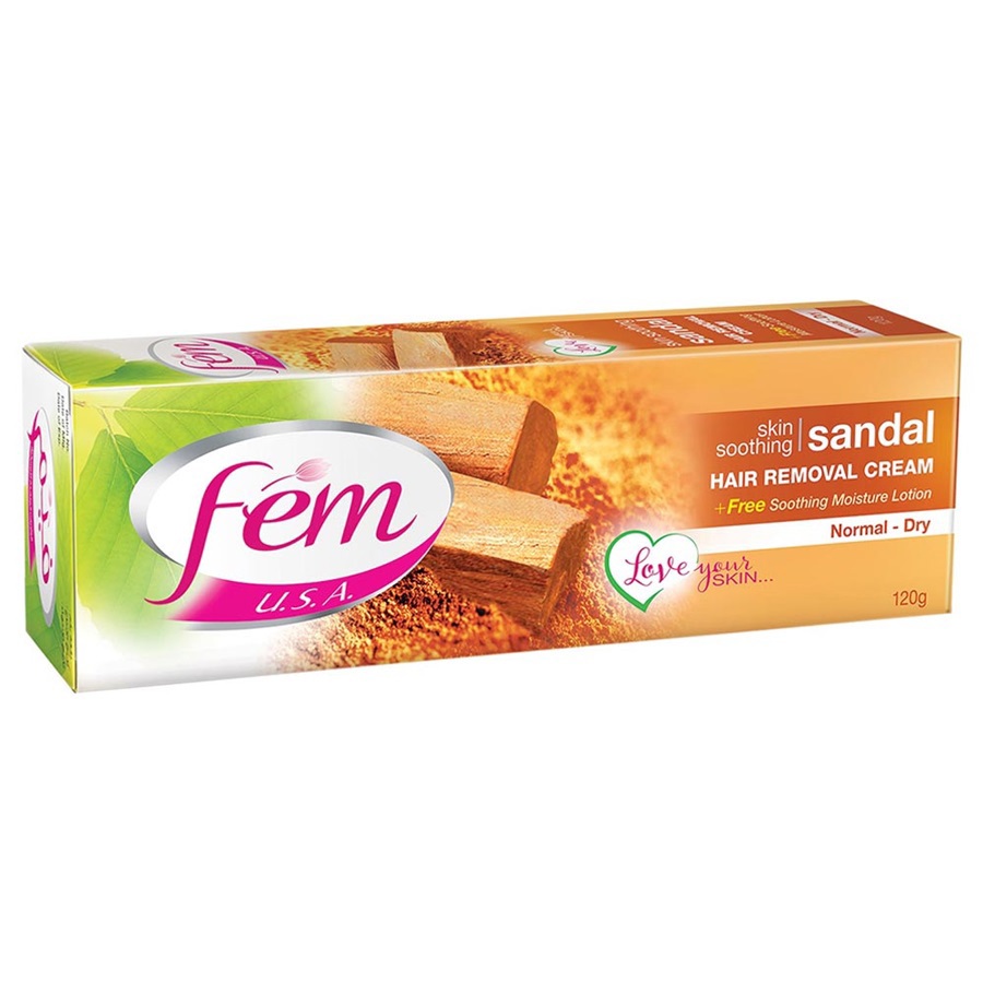 كريم مزيل للشعر بخشب الصندل 120 غم