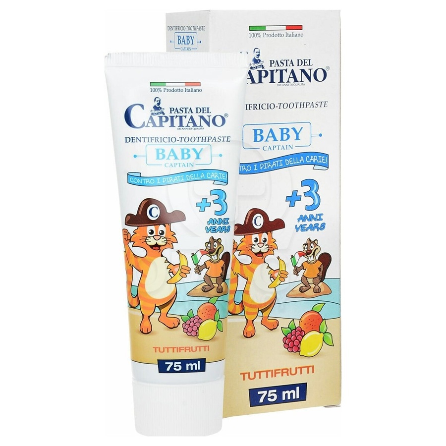 معجون أسنان باستا ديل كابيتانو للأطفال 75 مل