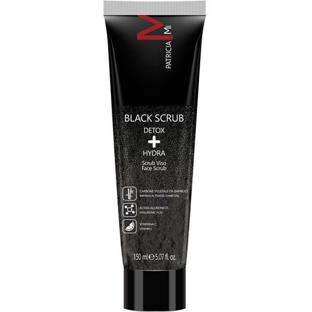 مقشر باتريشيا بلاك ديتوكس + هيدرا 150 مل