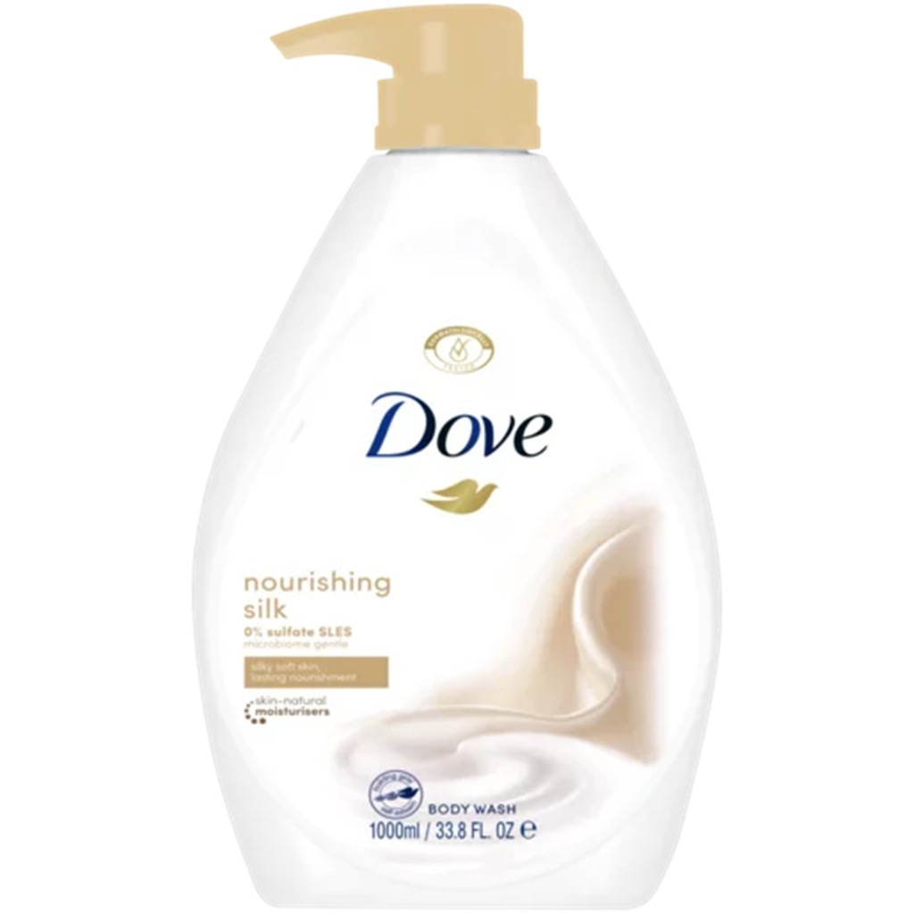 جل الاستحمام المغذي الحريري 1000 مل