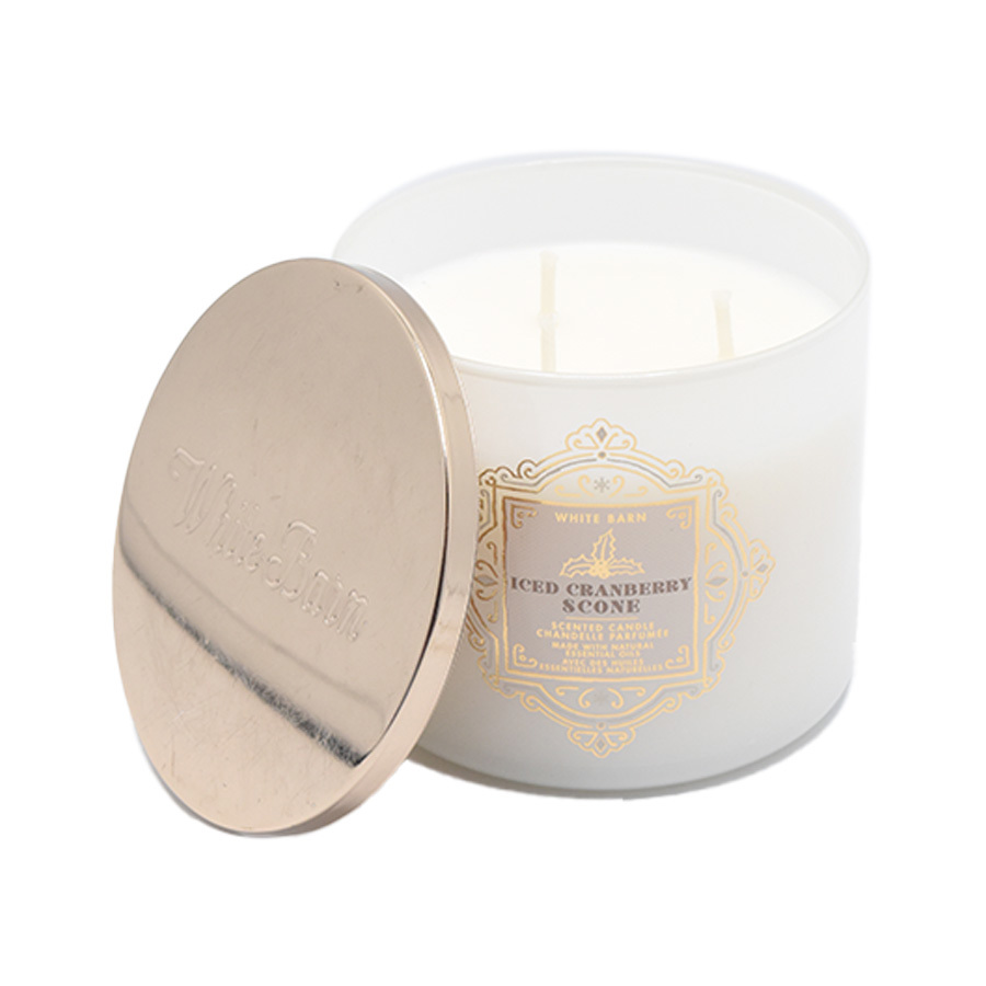 ايسد كرينبيري سكون شمعة معطرة بثلاث فتائل 411 غم